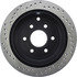 128.42087L by CENTRIC - Cross Drilled Rotor