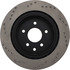 128.42088L by CENTRIC - Cross Drilled Rotor