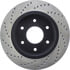 Centric 128.42090CL Disc Brake Rotor Sportstop Cryo Sport Drilled Rotor, Left