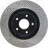 128.42096R by CENTRIC - Cross Drilled Rotor