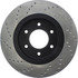 128.42099L by CENTRIC - Cross Drilled Rotor