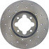 128.44017L by CENTRIC - Cross Drilled Rotor