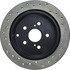 128.44041L by CENTRIC - Cross Drilled Rotor