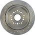 128.44082L by CENTRIC - Cross Drilled Rotor