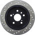 128.44085L by CENTRIC - Cross Drilled Rotor