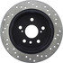 128.44085R by CENTRIC - Cross Drilled Rotor