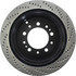 128.44087R by CENTRIC - Cross Drilled Rotor