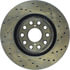 Centric 128.44102R Disc Brake Rotor Cross Drilled Rotor