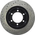 Centric 128.44112CL Disc Brake Rotor Sportstop Cryo Sport Drilled Rotor, Left