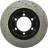 Centric 128.44112CR Disc Brake Rotor Sportstop Cryo Sport Drilled Rotor, Right