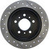 127.62097R by CENTRIC - Slotted Drilled Rotor