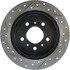 127.62097L by CENTRIC - Slotted Drilled Rotor