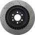 Centric 127.62076R Disc Brake Rotor Slotted Drilled Rotor