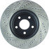 127.62078L by CENTRIC - Slotted Drilled Rotor