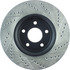 Centric 127.62078R Disc Brake Rotor Slotted Drilled Rotor