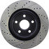 127.62114L by CENTRIC - Slotted Drilled Rotor