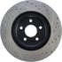 Centric 127.62116CR Disc Brake Rotor Sportstop Cryo Drilled & Slotted Rotor, Right