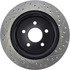 127.62117R by CENTRIC - Slotted Drilled Rotor