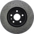 127.62120CR by CENTRIC - Sportstop Cryo Drilled & Slotted Rotor, Right