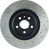 127.62124CL by CENTRIC - Sportstop Cryo Drilled & Slotted Rotor, Left