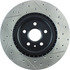 127.62124CR by CENTRIC - Sportstop Cryo Drilled & Slotted Rotor, Right