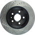 127.62127L by CENTRIC - Slotted Drilled Rotor
