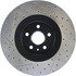 127.62128L by CENTRIC - Slotted Drilled Rotor