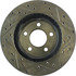 127.63003R by CENTRIC - Slotted Drilled Rotor