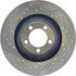 127.63005L by CENTRIC - Slotted Drilled Rotor