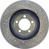 127.63005R by CENTRIC - Slotted Drilled Rotor