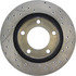 Centric 127.63006R Disc Brake Rotor Slotted Drilled Rotor