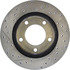 127.63006L by CENTRIC - Slotted Drilled Rotor