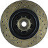 127.63010L by CENTRIC - Slotted Drilled Rotor