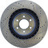 127.63036R by CENTRIC - Slotted Drilled Rotor