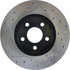 Centric 127.63039CL Disc Brake Rotor Sportstop Cryo Drilled & Slotted Rotor, Left