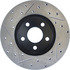 127.63041L by CENTRIC - Slotted Drilled Rotor