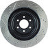 127.63055L by CENTRIC - Slotted Drilled Rotor