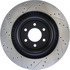 127.63056CL by CENTRIC - Sportstop Cryo Drilled & Slotted Rotor, Left