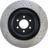 127.63056CR by CENTRIC - Sportstop Cryo Drilled & Slotted Rotor, Right