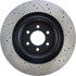 127.63056R by CENTRIC - Slotted Drilled Rotor