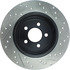 127.63060R by CENTRIC - Slotted Drilled Rotor