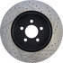 127.63062R by CENTRIC - Slotted Drilled Rotor