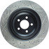 127.63064R by CENTRIC - Slotted Drilled Rotor