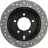 127.63066R by CENTRIC - Slotted Drilled Rotor