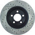 127.63071R by CENTRIC - Slotted Drilled Rotor