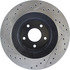 127.63072L by CENTRIC - Slotted Drilled Rotor