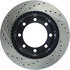 127.65012CL by CENTRIC - Sportstop Cryo Drilled & Slotted Rotor, Left