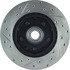 127.65014L by CENTRIC - Slotted Drilled Rotor