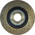 127.65035L by CENTRIC - Slotted Drilled Rotor