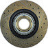 127.65035R by CENTRIC - Slotted Drilled Rotor